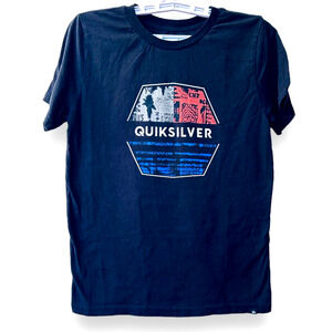 Quiksilver Skate Surf T Shirt Youth Boys Size Large
